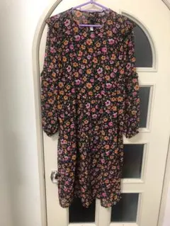 H&M 花柄 ロングワンピース
