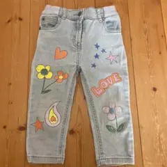 ステラマッカートニー　カラフルプリントデニムパンツのサムネイル
