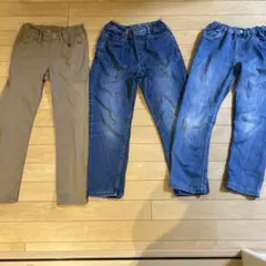 キッズ ボトムス 3点セット 130㎝