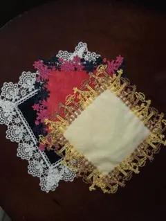 近沢レース　ガチャプチタオル　キリン　他　3枚