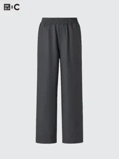 UNIQLO C イージーワイドテーパードパンツ SIZE：L■N0505①