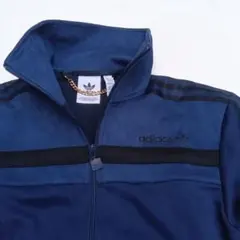 ⭕️adidas ネイビー ジップアップジャケット　M