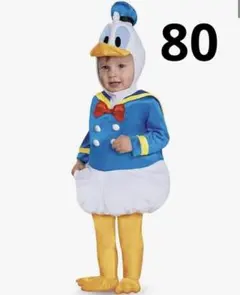 ドナルドダック　コスプレ　12〜18M ハロウィン　仮装　ディズニー　着ぐるみ