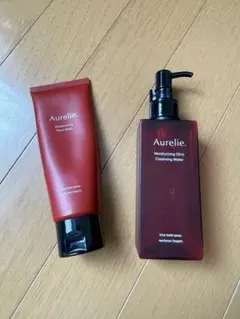 オレリー 洗顔&クレンジングセット 専用コットン&泡立てネットつき
