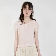TINA：JOJUN 半袖 ブラウスのサムネイル