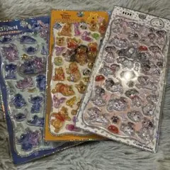 プチドロップステッカー 101匹わんちゃん スティッチ プーさん　正規品