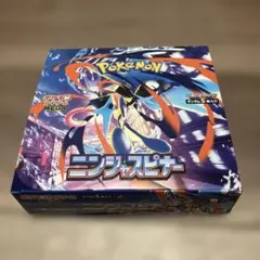 新品未開封★ポケカ MEGA ニンジャスピナー BOX シュリンク無 ペリペリ有