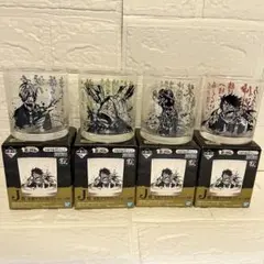 最終値下げ‼️ワンピース　一番くじ　4点セット　J賞アニメキャラクター グラス