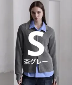 【CLEL】Minimal Colla/ ミニマルカラードライバーズニットシャツ