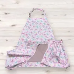 【100円OFF】 120㎝〜　　　　　　　　　ハンドメイドエプロン３点セット