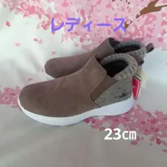 グレー スエード スリッポン 新商品