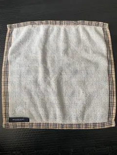 BURBERRY チェック柄タオルハンカチ