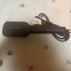 SALONIA ストレートヒートブラシ SL-012BKS ブラック