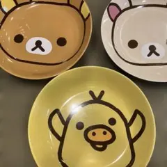 処分間近　リラックマ プレート 2014年LAWSON3枚セット