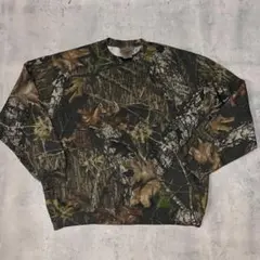 00s y2k jerzees ジャージーズ 迷彩 カモフラ スウェット