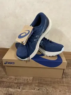 新品箱付き asics Gel-Kayano29 ネイビー ランニングシューズ