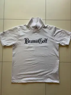 BEAMS GOLF 半袖シャツ ホワイト コンパクト裏毛 プルオーバーのサムネイル