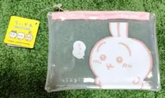 ちいかわ　ハチワレ　うさぎ　ポーチ　バッグ　メイク　財布　小物入れ　アニメ　漫画