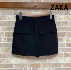 ZARA カジュアル　フォーマル　オフィス　ショートパンツ