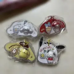 パッケージチャーム サンリオ4個セット