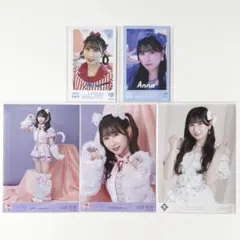 イコラブ 山本杏奈 生写真 ミニフォト まとめ売り 猫衣装 宝石 シュークリーム