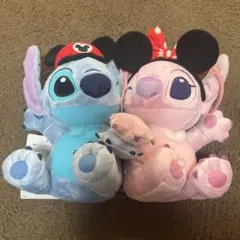 スティッチ　エンジェル　くっつきぬいぐるみ