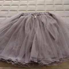 訳あり　プティマイン　チュールスカート　120サイズ