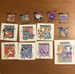 ポケモン ステッカー シール スリコ　30周年　ステッカーセット