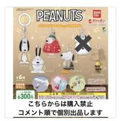 PEANUTS　スヌーピー　ガチャガチャ　めじるし