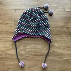 ベビーキッズ　裏フリースニット帽　50〜52㎝