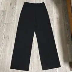 【美品】H&M ブラック ワイドパンツ EUR 36 スラックス