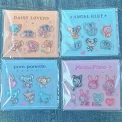 ナルミヤキャラクターズ　ぷっくりしーる　セブンイレブン　コンプリート　シール