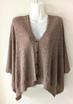 AS KNOW AS ショール　カーディガン　ボレロ　アズノゥアズ