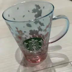 スタバ サクラ 2025 耐熱グラスマグスプリング シーズン ブレンド 414m