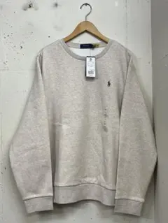 新品 ラルフローレン スウェット トレーナー ベージュ XL メンズ