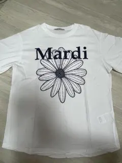 Mardi Mercredi tシャツ　ネイビーのサムネイル