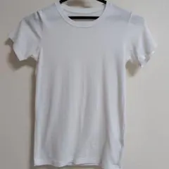 無地 ホワイト Tシャツ（秋冬用）