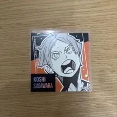 ハイキュー スクエアステッカーコレクション　第２段　菅原　孝支 烏野