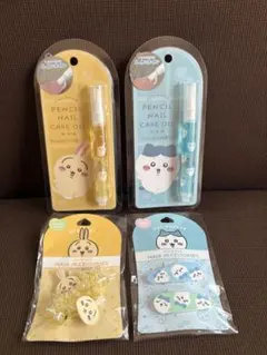 ちいかわ　ネイルオイル　 2個セット ヘアピン ヘアポニー2P 2個セット