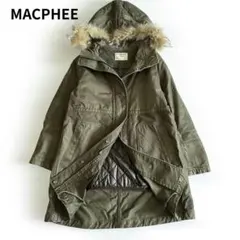 MACPHEE マカフィー カーキ モッズコート ライナー付き ファー取り外し可