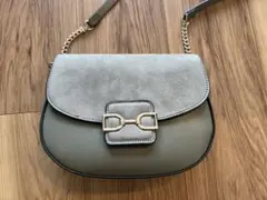 H&M ショルダーバック　グリーン　ほぼ新品