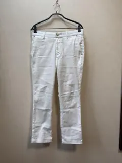 WHITE FLARE PANTS SWAG Chief Keef - メルカリ