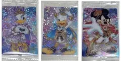ディズニー ウエハース2の3枚セット ミッキー、ドナルド、デイジー