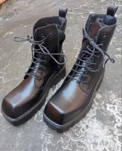 リノブーツ opium black rihno boots archive 00 - メルカリ