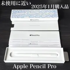 未使用に近い　2025年1月購入品　付属品有り　Apple Pencil Proのサムネイル