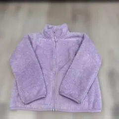 UNIQLO ライトパープルフリースジャケット 120