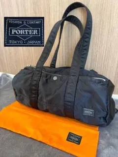 【希少】吉田カバン　ポーター PORTER タンカー ボストン ブラック