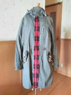 値下げ！ジーナシス リメイクモッズコート Lサイズ