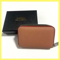 【新品】カードケース本革 ジャバラ 小銭入れ カード入れ スキミング防止 ピンク