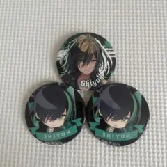しゆん キャラクター缶バッジ 3個セット 騎士A KnightA